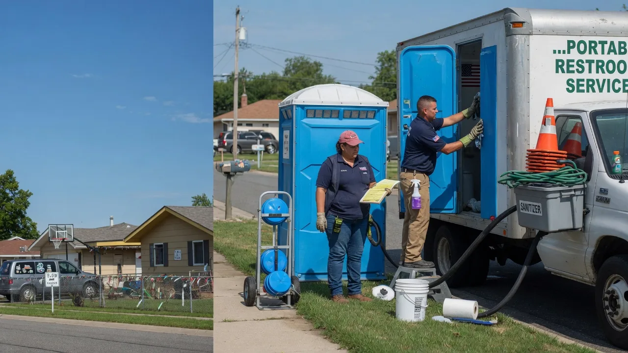 Portable Toilet Rental in Collyer, KS near me